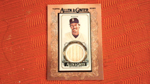 2020 Topps Allen & Ginter #MFR-WB Wade Boggs Mini Framed Relics