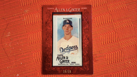 2020 Allen & Ginter # Walker Buehler Cloth Framed Mini 10/10