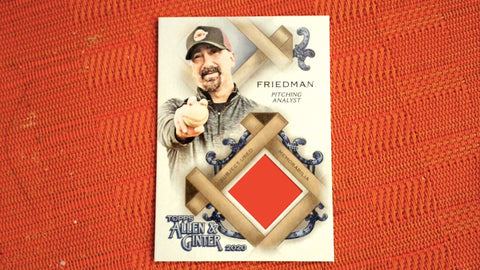 2020 Topps Allen & Ginter #FSRA-RF Rob Friedman Full-Size Relics A