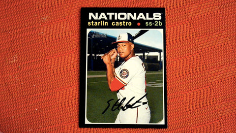 2020 Topps Heritage #709 Starlin Castro