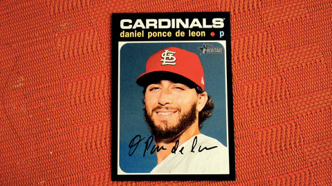 2020 Topps Heritage #714 Daniel Ponce de Leon