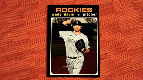 2020 Topps Heritage #715 Wade Davis
