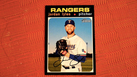 2020 Topps Heritage #718 Jordan Lyles