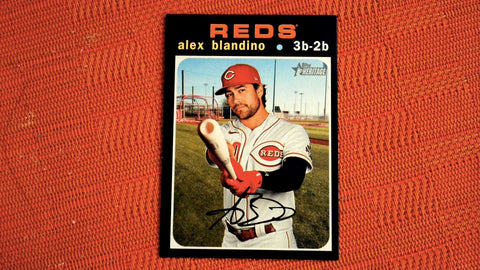 2020 Topps Heritage #721 Alex Blandino