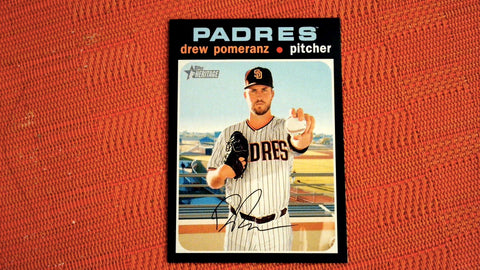 2020 Topps Heritage #724 Drew Pomeranz