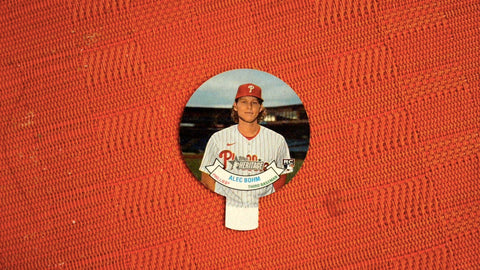 2021 Topps Heritage #8 Alec Bohm 1972 Topps Candy Lids