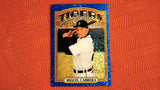 2021 Topps Heritage #107 Miguel Cabrera Chrome Blue Sparkle