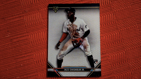 2021 Topps Triple Threads #22 Jazz Chisholm Jr.