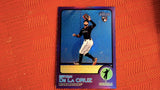 2022 Topps Heritage #334 Bryan De La Cruz Chrome Hot Box Refractor