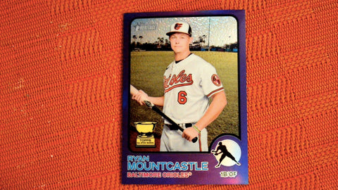 2022 Topps Heritage #499 Ryan Mountcastle Chrome Hot Box Refractor