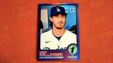 2022 Topps Heritage #497 Cody Bellinger Chrome Hot Box Refractor