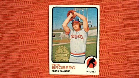 2022 Topps Heritage #162 Pete Broberg 50th Anniversary Buybacks