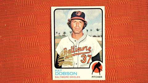2022 Topps Heritage #34 Pat Dobson 50th Anniversary Buybacks