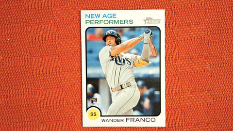 2022 Topps Heritage #NAP-1 Wander Franco New Age Performers