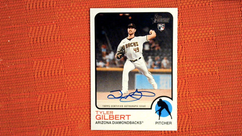 2022 Topps Heritage #ROA-TG Tyler Gilbert Real One Autographs