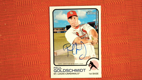 2022 Topps Heritage #ROA-PG Paul Goldschmidt Real One Autographs