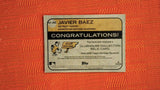 2022 Topps Heritage #CC-JBZ Javier Baez Clubhouse Collection Relics