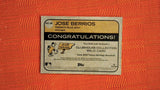2022 Topps Heritage #CC-JB Jose Berrios Clubhouse Collection Relics