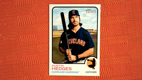 2022 Topps Heritage #405 Austin Hedges