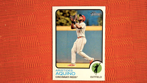 2022 Topps Heritage #420 Aristides Aquino