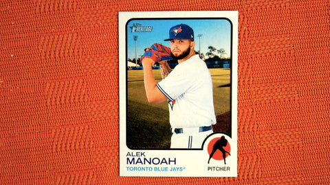 2022 Topps Heritage #430 Alek Manoah