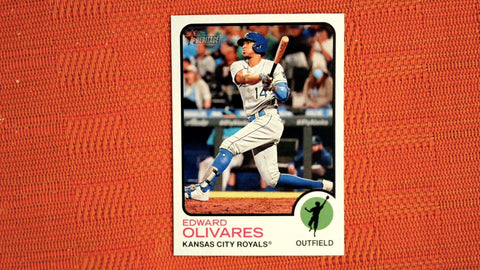 2022 Topps Heritage #436 Edward Olivares