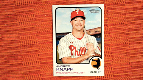 2022 Topps Heritage #455 Andrew Knapp