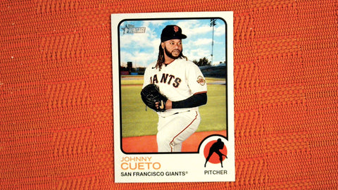 2022 Topps Heritage #458 Johnny Cueto