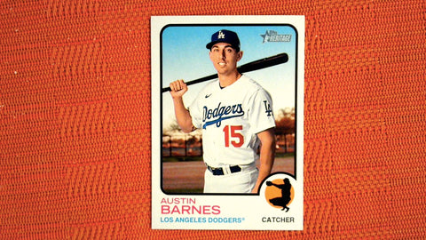 2022 Topps Heritage #465 Austin Barnes