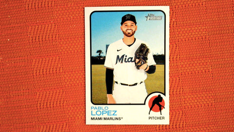 2022 Topps Heritage #467 Pablo Lopez