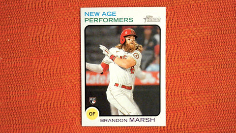 2022 Topps Heritage #NAP-2 Brandon Marsh New Age Performers