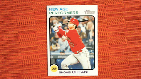 2022 Topps Heritage #NAP-4 Shohei Ohtani New Age Performers