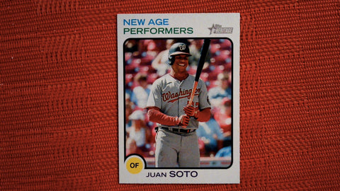 2022 Topps Heritage #NAP-7 Juan Soto New Age Performers