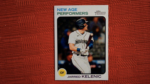 2022 Topps Heritage #NAP-12 Jarred Kelenic New Age Performers