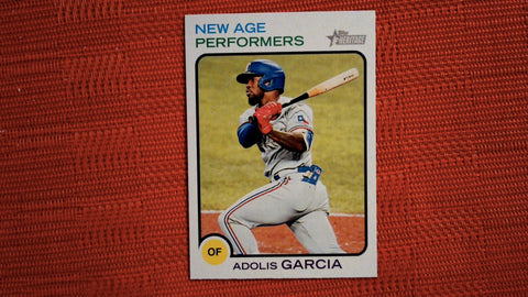 2022 Topps Heritage #NAP-17 Adolis Garcia New Age Performers
