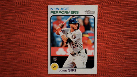 2022 Topps Heritage #NAP-20 Jose Siri New Age Performers