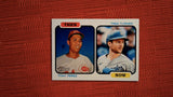 2022 Topps Heritage #TAN-PT Tony Pérez / Trea Turner Then and Now