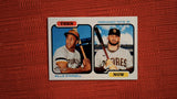 2022 Topps Heritage #TAN-ST Willie Stargell / Fernando Tatis Jr. Then and Now