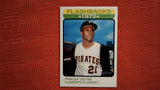 2022 Topps Heritage #BF-4 Roberto Clemente Baseball Flashbacks
