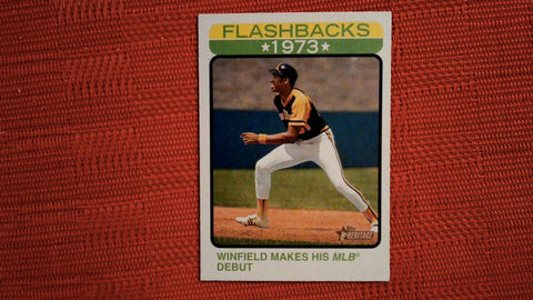 2022 Topps Heritage #BF-7 Dave Winfield Baseball Flashbacks