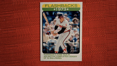 2022 Topps Heritage #BF-14 Frank Robinson Baseball Flashbacks