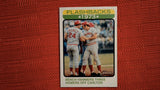 2022 Topps Heritage #BF-5 Johnny Bench Baseball Flashbacks