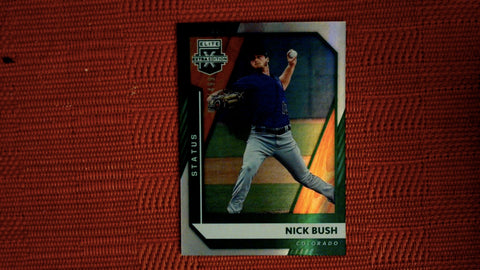 2021 Panini Elite Extra Edition #166 Nick Bush 81/499 Status Green