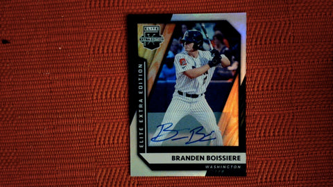 2021 Panini Elite Extra Edition #82 Branden Boissiere Auto