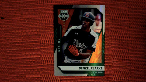 2021 Panini Elite Extra Edition #127 Denzel Clarke 358/499 Status Green