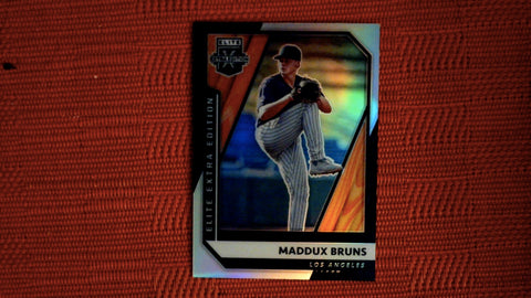 2021 Panini Elite Extra Edition #29 Maddux Bruns Optic Chrome