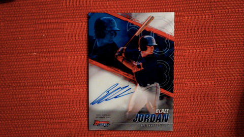 2021 Bowman's Best #B21-BJ Blaze Jordan Best of 2021 Autographs