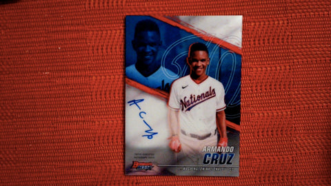 2021 Bowman's Best #B21-AC Armando Cruz Best of 2021 Autographs