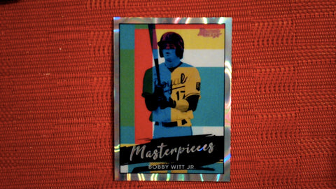 2021 Bowman's Best #BM-12 Bobby Witt Jr. Bowman Masterpieces Atomic Refractor