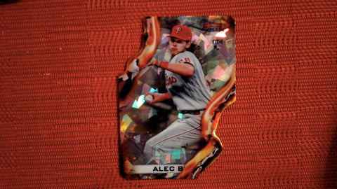 2021 Bowman's Best #HW-22 Alec Bohm Atomic Heatwave Die-Cut